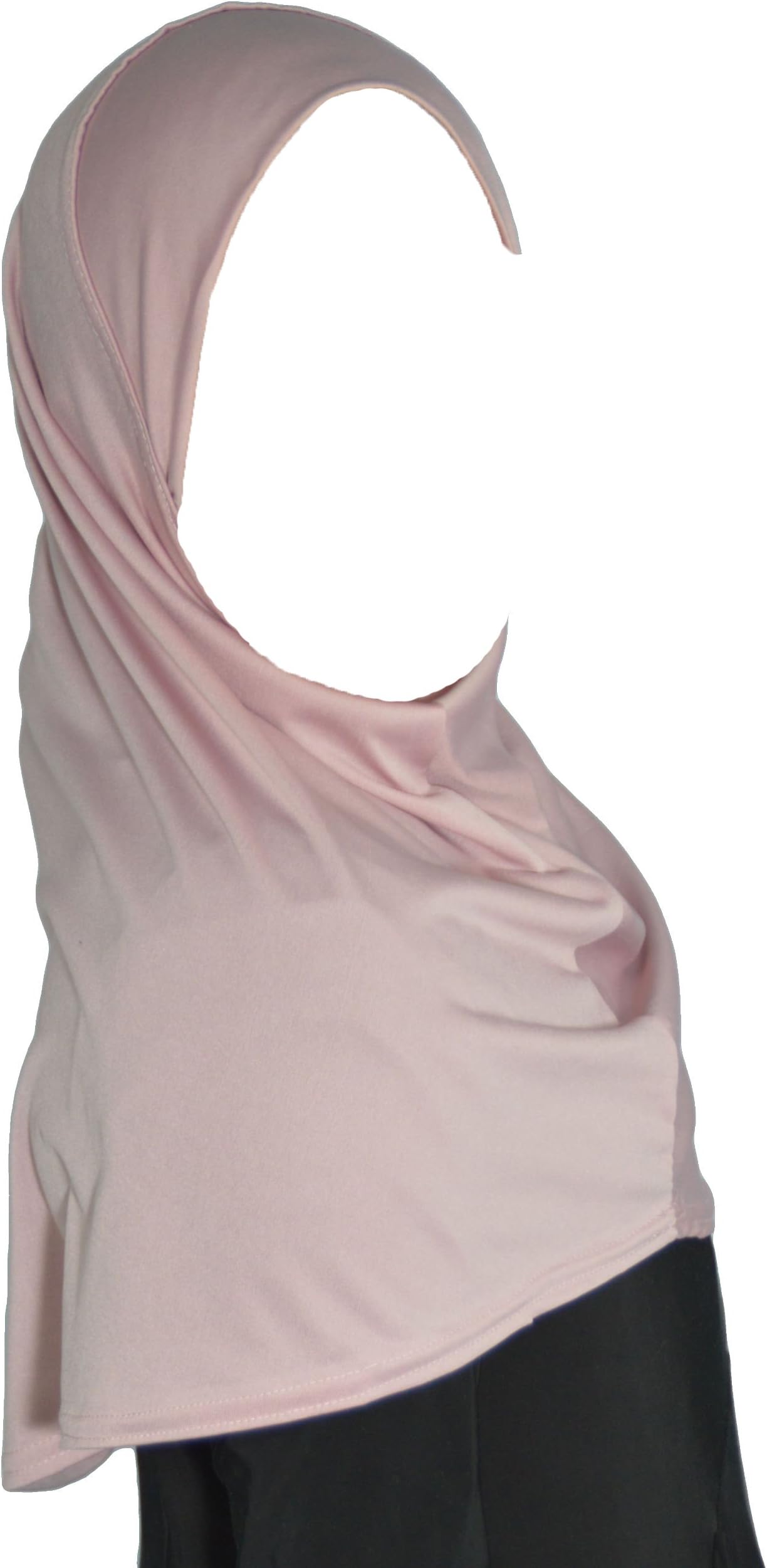 Girls instant headscarf hijab plain al Amira, readymade pull on scarf, ideal for any occassion school/nursery