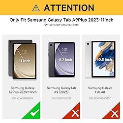 SIBEITU Case for Galaxy Tab A9+ 2023 with Screen