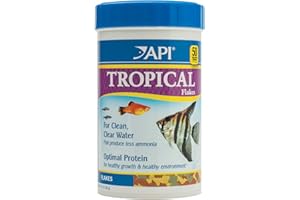 API TROPICAL FLAKES Fish Food 5.7-Ounce Container