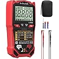 Digital Multimeter Voltage Tester, 4000 Counts Smart Measurement Auto-Ranging Volt Meter, Non-Contact Tester Tools, Measures AC/DC Voltage, NCV, Capacitance, Resistance, Diode, Continuity & Live Wire