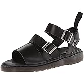 Dr. Martens Unisex Gryphon Gladiator Sandal, Black, UK 5 (US Men's 6, Women's 7) Medium