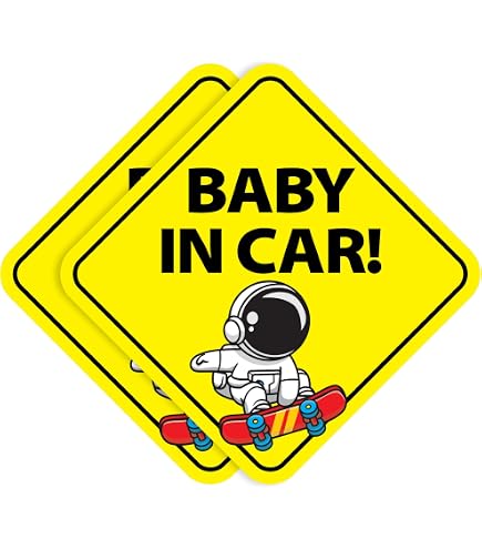 EPIC GOODS Baby On Board Magnet For Cars, Trucks, Vans