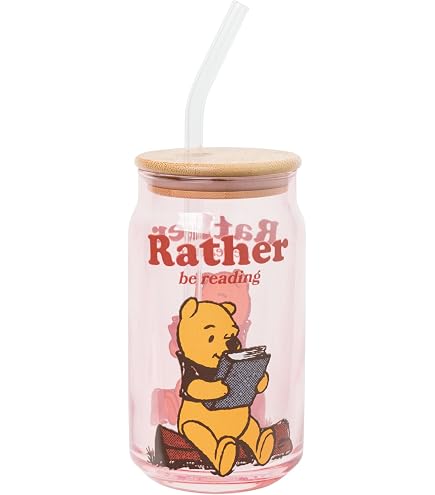 Amazon.com: Silver Buffalo Disney Winnie the Pooh, Glass Tumbler