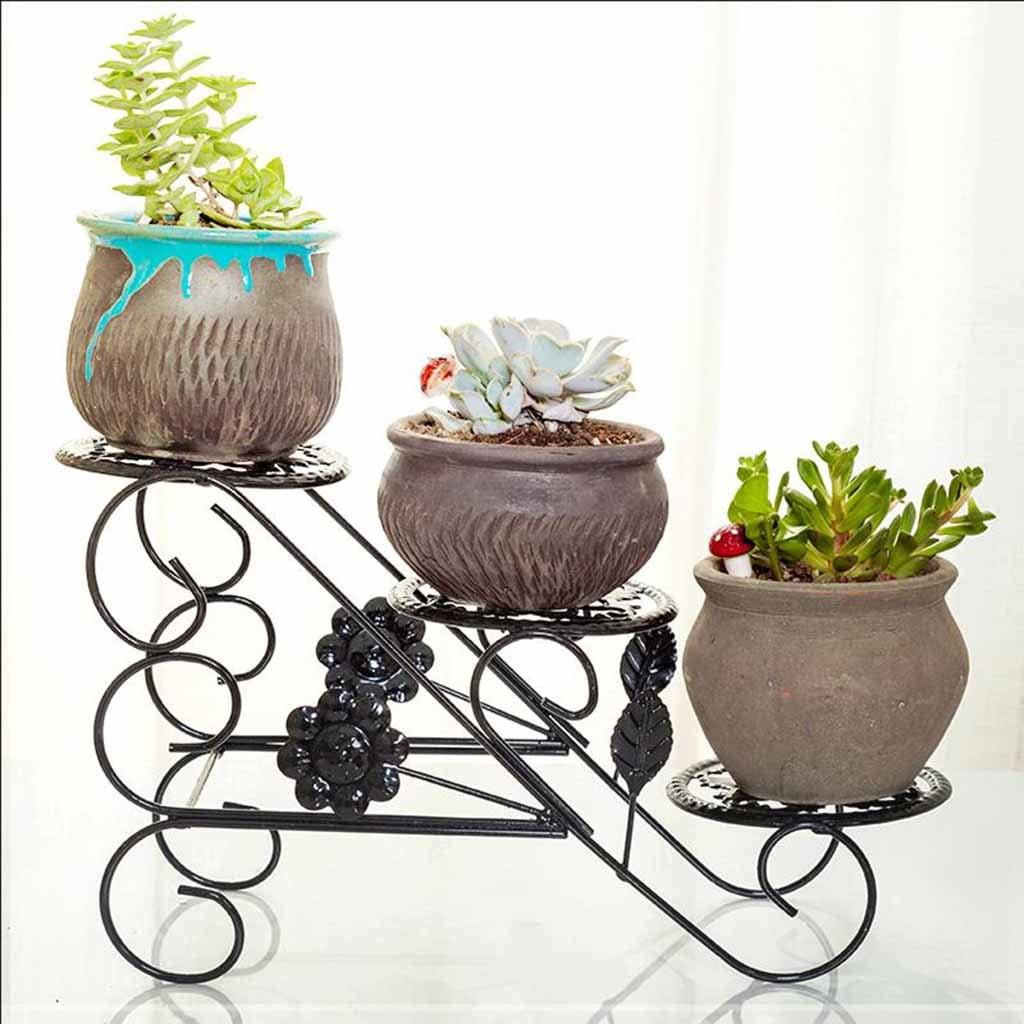 Soporte de exhibición de la flor de la planta Escritorio de metal ...