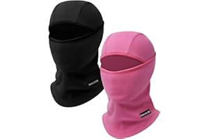 HAVCCDI Kids Ski Mask Balaclava, Winter Windproof Full Face Mask for Boys Girls Fleece Neck Warmer for Cold Weather Skiing Cycling