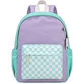 Ryushoyo Toddler Backpack Kids Backpacks for Travel Durable Canvas School Bags for Boys and Girls with Chest Strap