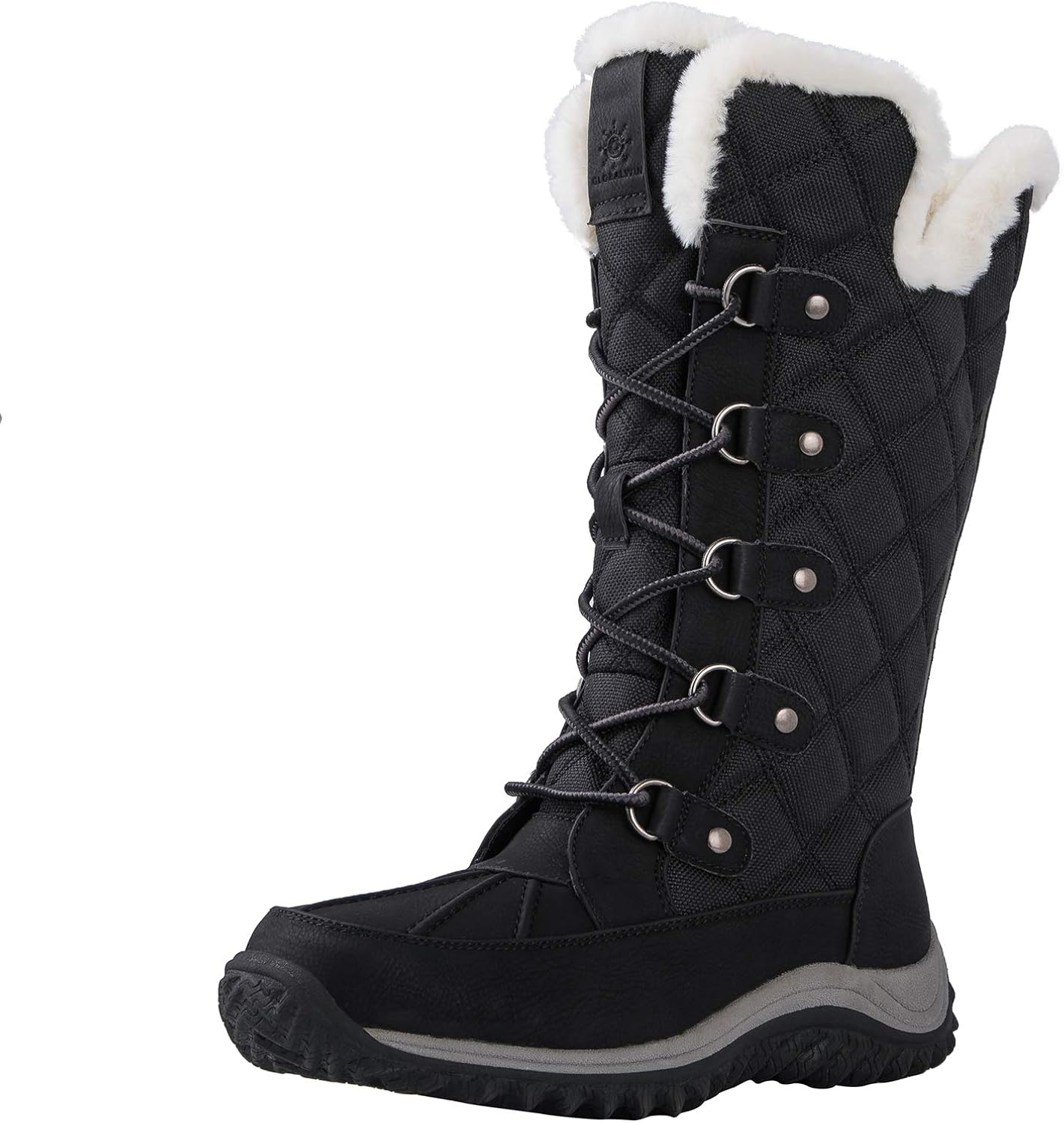  | GLOBALWIN Women's Mid-Calf Fleece Lined Winter Boots | Mid-Calf