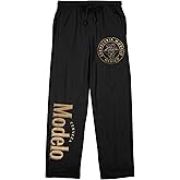 Bioworld Modelo Cerveceria Stamp Men's Black Sleep Pajama Pants