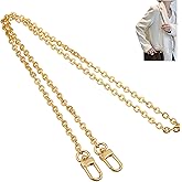 OLSEEY Mini Copper Purse Chain Strap bag chain Strap Purse Straps Shoulder Cross Body Replacement Straps with Metal Buckles