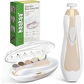 haakaa Baby Nail File Electric Baby Nail Care Set with LED Light, Baby Nail Clippers for Newborn/Infants/Adults Toenails and 