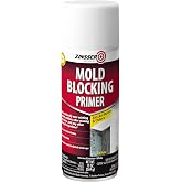 Rust-Oleum Zinsser 287512 Molding Blocking Spray Primer, 13 oz, White | Zinsser Mold Killing Primer, 13oz. Antimicrobial primer kills &amp; blocks mold, mildew &amp; odor-causing bacteria on interior.