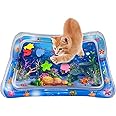 Luxify Cat Water Mat, Water Sensory Play Mat for Cats, Thickened Water Cat Mat, Pet Interactive Toys for Cats Dogs Indoor (Square)