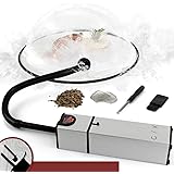 Cocktail Smoker - Includes Wood Chips - Smoking Gun | Smoke Meat, Drink & Food Indoor Infuser | Ultimate Sous Vide Foodie Acc