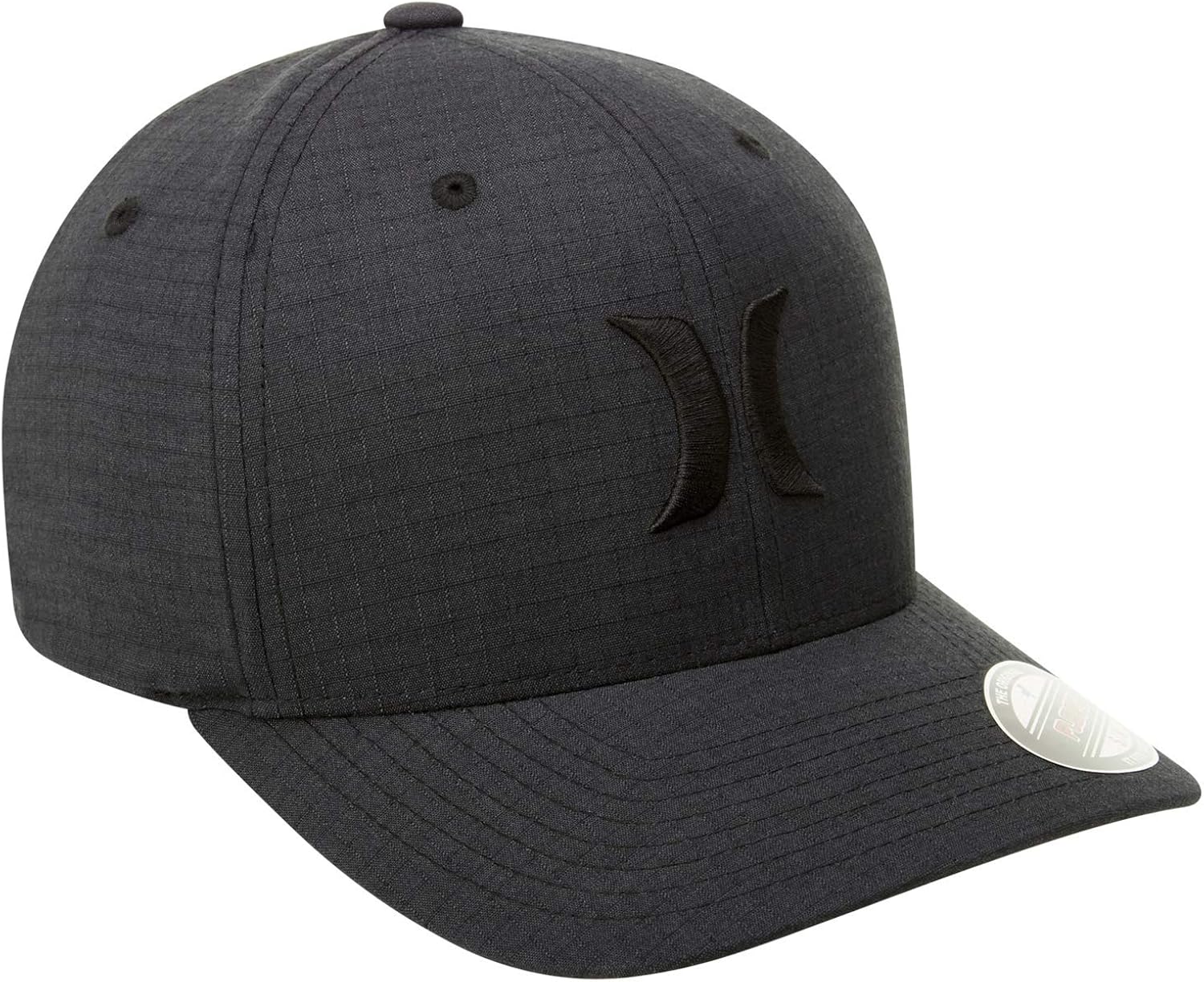 Hurley Men's Black Textures Baseball Cap: Clothing