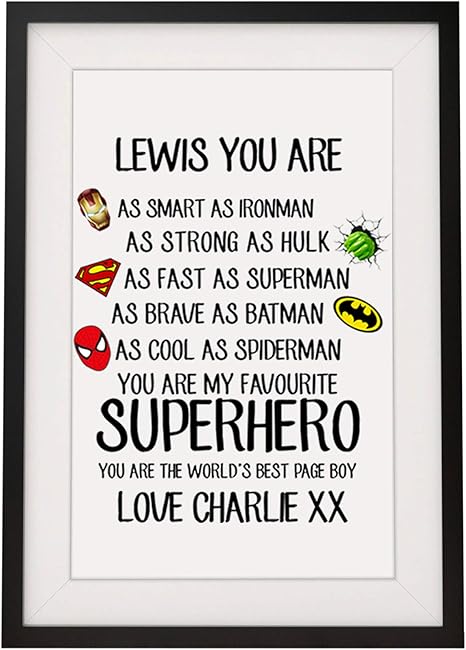 page boy gifts amazon