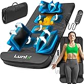 Lunix LX27 Heated Stretching Mat Massager – Upper Body Massage Mat Back Stretcher for Pain Relief, Deep Tissue Lumbar Massager for Flexibility & Recovery