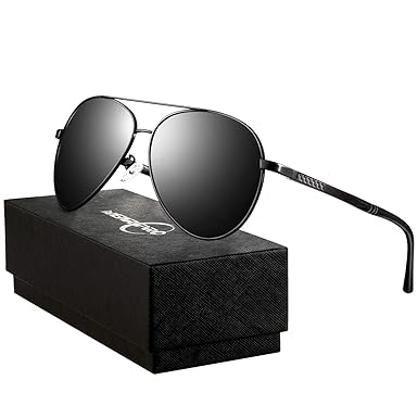 Wearpro Sunglasses for Men Polarized Premium Military Style Classic
