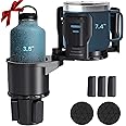 UNIWA Car Cup Holder Expander,2 in 1 Extra Adapter Expandable Automotive Cup Holders,Cupholder Extender Holder for Car,Large Car Drink Holders for Owala,Yeti,Stanley,Nalgene,Gifts for Cars
