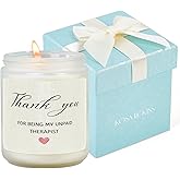 Best Friend Birthday Gifts for Women, Unique Friendship Therapist Gift for Besties Sister Mom Nurse Coworkers, Thank You Gifts for Teacher, Christmas Birthday Lavender Scented Soy Candles