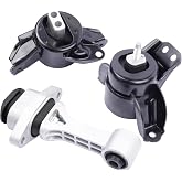 Engine Motor &amp; Transmission Mount Compatible with 2014 2015 2016 2017 2018 2019 kia Soul 1.6L 2.0L L4 3-Piece Set Replace OE：A71065 A71093 A71067
