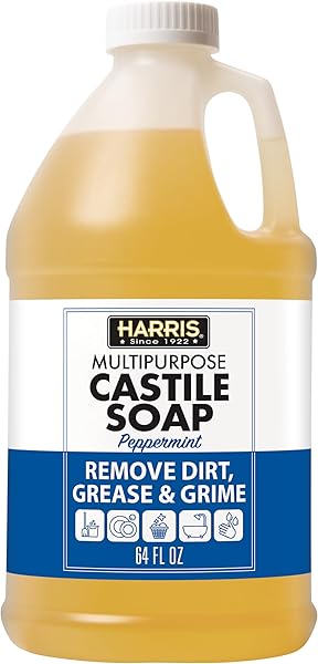HARRIS MULTI-PURPOSE PURE LIQUID CASTILE SOAP FOR HOME...