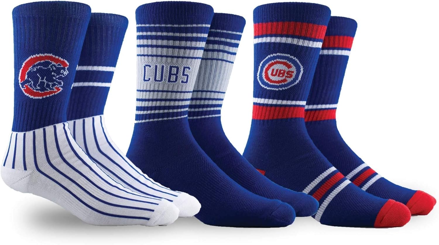 PKWY by Stance Unisex MLB Team 3-Pack Socks