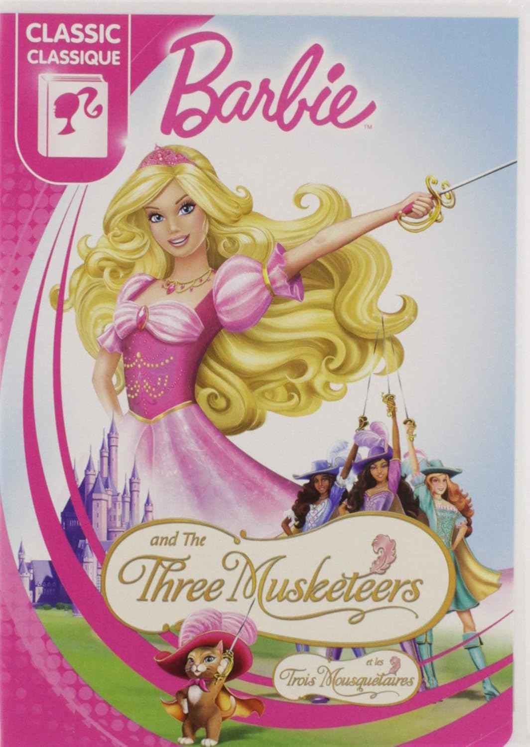 BARBIE \u0026 THE THREE MUSKETEERS DVD 