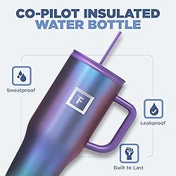 IRON °FLASK Co-Pilot Insulated Mug w/Straw & Flip
