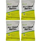 RESCUE! Reusable Fly Trap Refill &ndash; Outdoor Use - 4 Pack