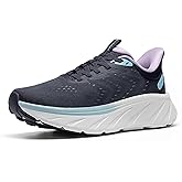 ALLSWIFIT Women's Slip On Stability Walking Shoes Cushioning Hands Free Non-Slip Breathable Comfortable Workout Tennis Running Gym StediBase Fashion Sneakers