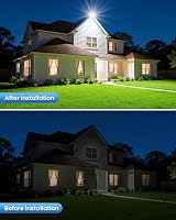 Linke 60W LED Floodlight Kit 5200LM IP66 Daylight 6500K 2 Pack view 2