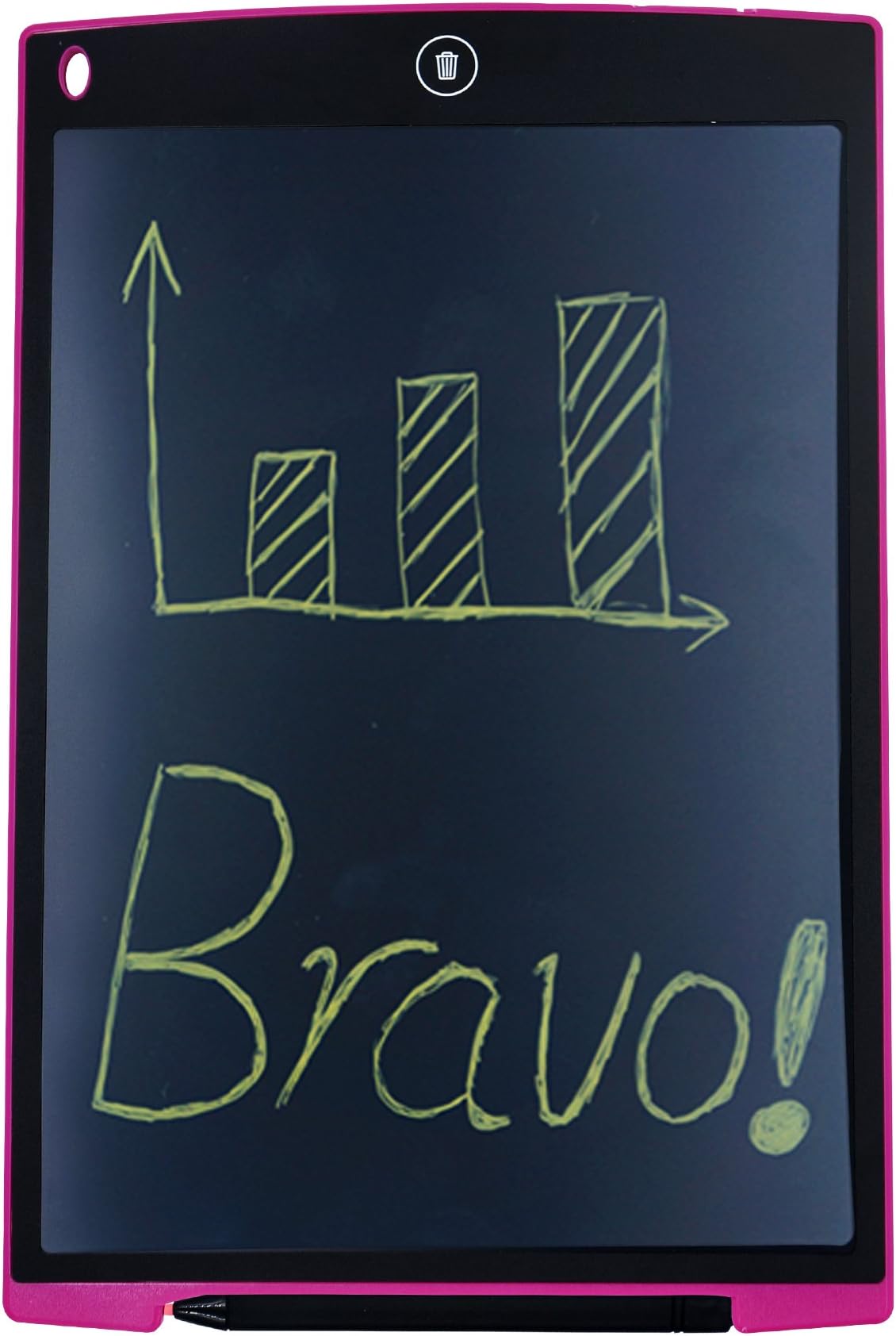 AIMOX Writing Tablet 12 inch Electronic LCD Writing Board/Blackboard (Pink)