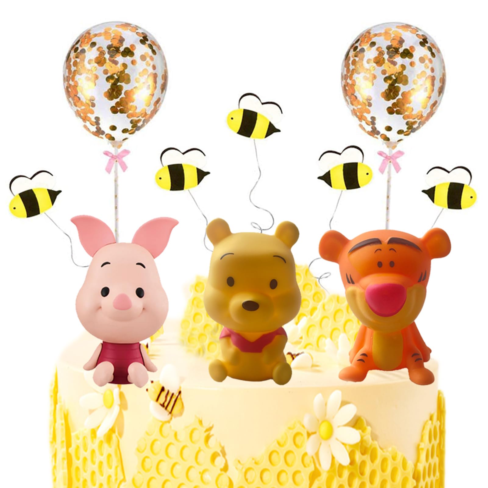 Mua MEMOVAN Winnie The Pooh Cake Topper, Pooh Bear Cake Topper Cupcake — free download