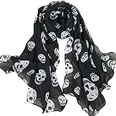 Chiffon Scarf for Women Long Shawl Wrap Festival Neck Scarf Flag Scarf ZWJ03