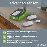 FireAngel FA3820 Carbon Monoxide Detector 10 Year Sealed Battery 2 Pack view 4