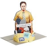 Hallmark The Office Pop Up Birthday Card (Dwight Schrute) | Paper Wonder, Funny, Humor, Dwight Schrute Pop-up Design, Coordinating Envelope, High Quality Paper, 6.25 X 9 in
