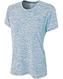 A4 Women's Space Dye Tech Shirt