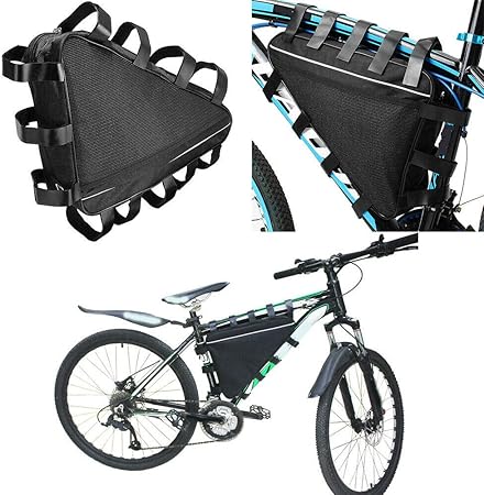 mountain bike triangle bag