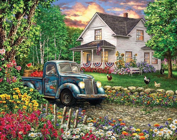 Springbok's Simpler Times 2000 Piece Puzzle for