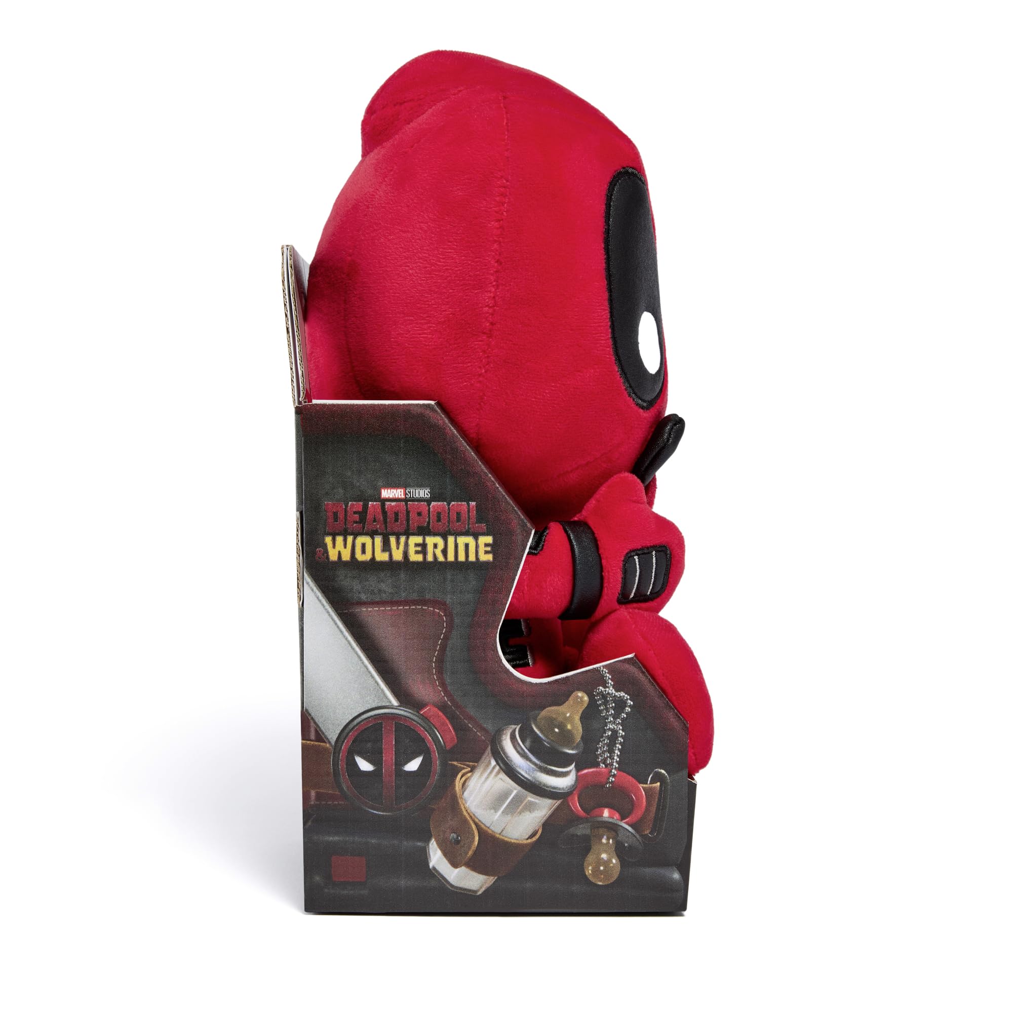 Babypool Plüsch-Figur (26 cm) – detailliertes Superhelden-Baby aus dem Marvel Studios Film Deadpool & Wolverine, Spielzeug für Fans & Sammler ab 15 Jahre 9