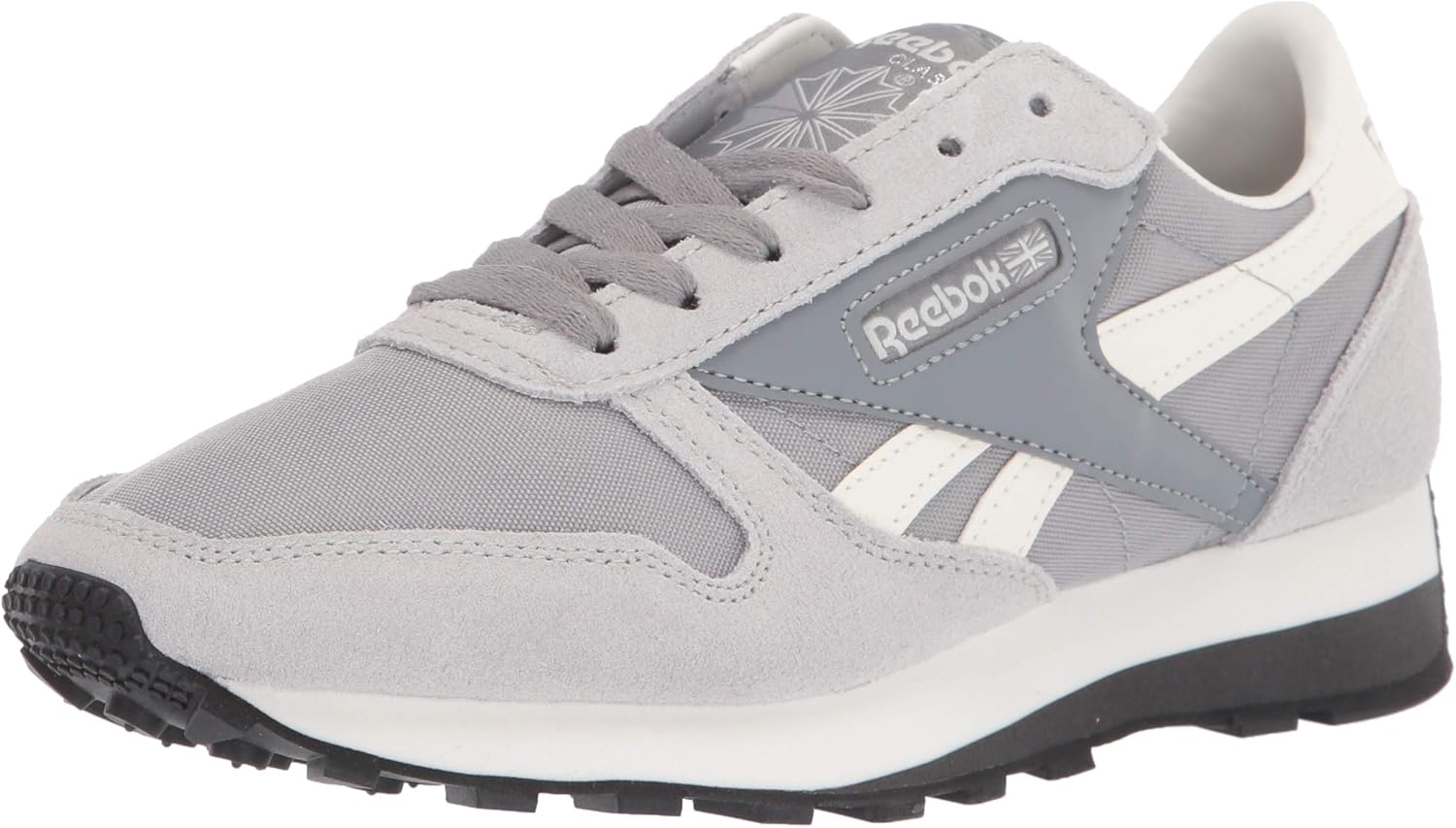 Reebok unisexadult CLASSIC LEATHER, cold Grey/chalk, 13 M US Amazon