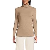 Lands' End Lightweight Jersey Long Sleeve Turtleneck