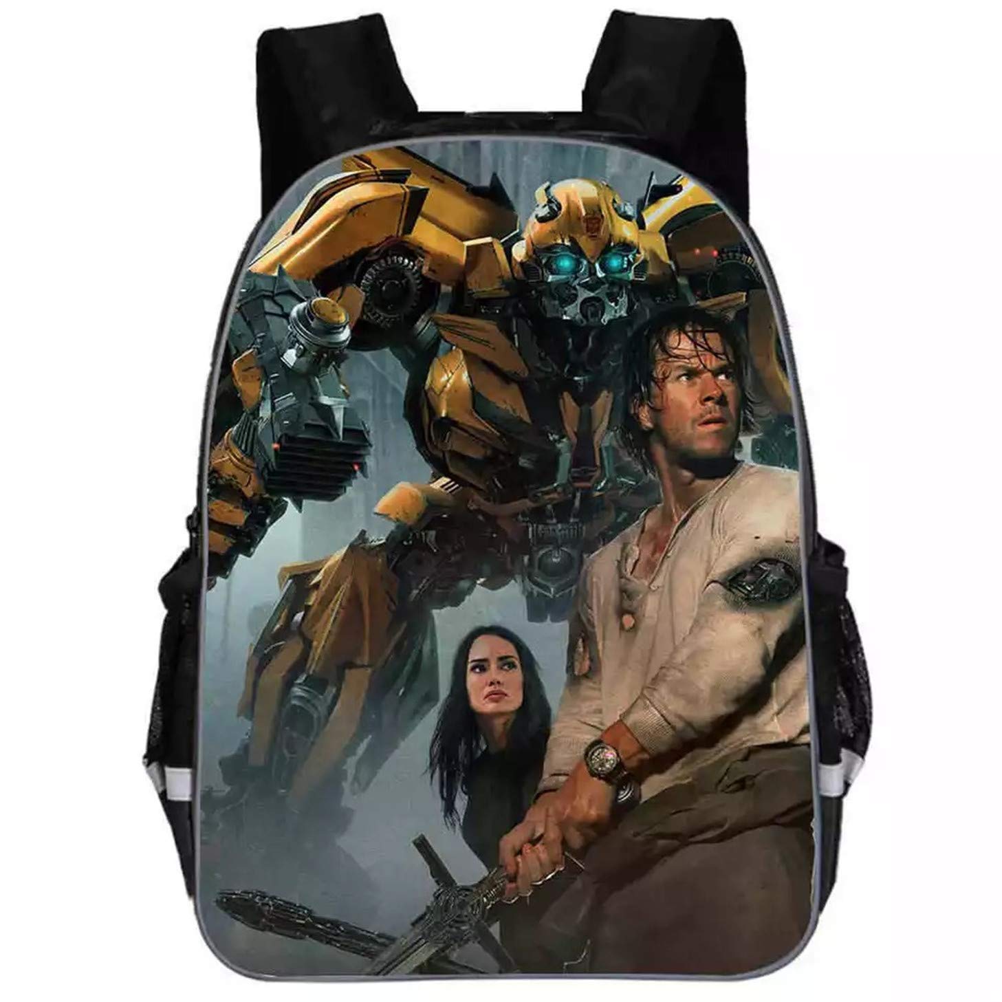 XMTIHE Boys Girls Transformers Backpack-Students Back to School Book Bag Kids Travel Backpack Bumble
