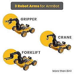 REX Evolution 8in1 Robotics Kit: Coding Robot