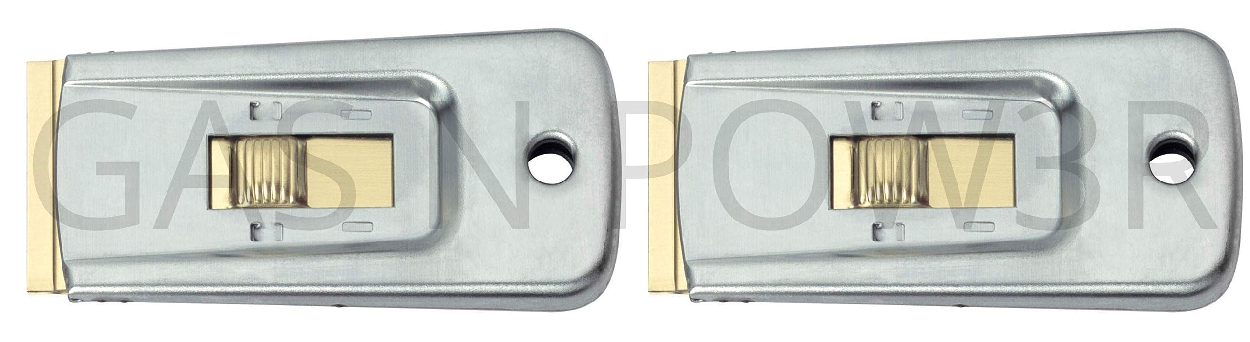 x2 Window Paint Safety Scraper Silicone Sealant Remover Retractable Handle Tool Handle ONLY