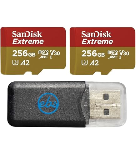 Amazon.com: SanDisk Extreme 256GB MicroSD Memory Card (5 Pack