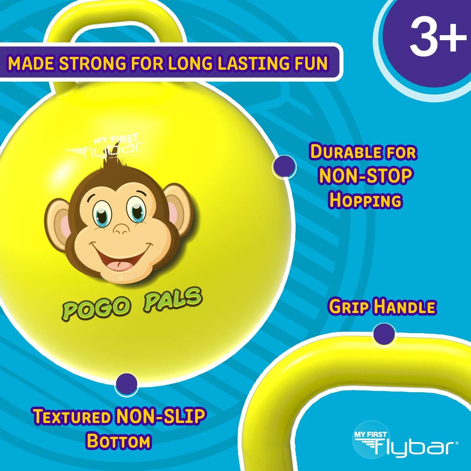 my first flybar pogo pals unicorn hopper