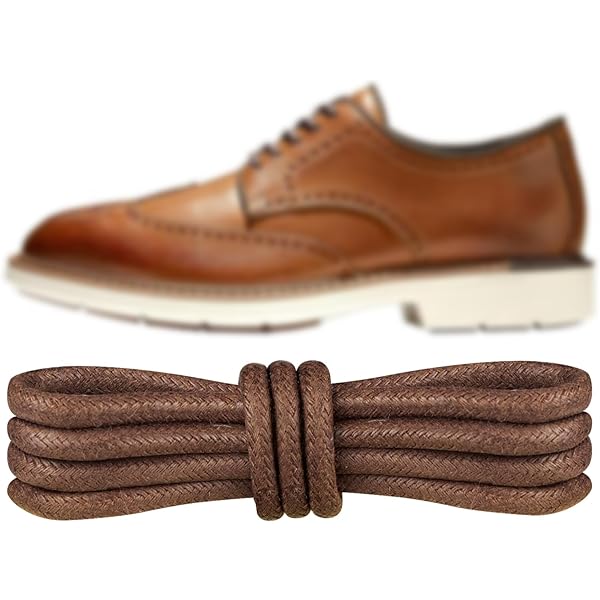 Amazon.com: NDTEZUGT Waxed Shoe Laces for Cole Haan Business Oxford Boots,  3/32