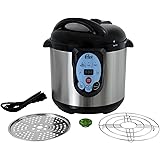 CAREY DPC-9SS Smart Electric Pressure Cooker and Canner, Stainless Steel, 9.5 Qt