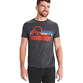 MARMOT Men's Coastal Short-Sleeve T-Shirt - Screen Printed Graphic on Soft, Breathable, Eco-Friendly Cotton/Poly Blend